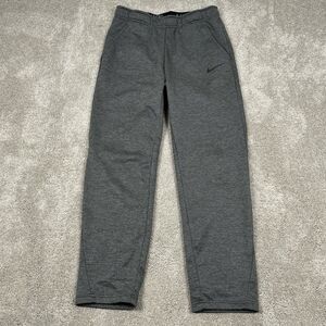 Nike Dri Fit Sweatpants Men's Medium Gray Casual Joggers Tapered